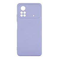 Чехол Full Case TPU+Silicone Touch No Logo для Xiaomi POCO X4 Pro 5G Цвет 39, Elegant Purple