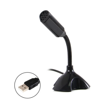 Микрофон для ноутбука и компьютера BauTech PC USB Черный (ID#1886339097 ...