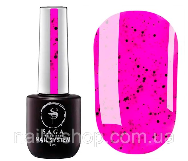 Гель-лак Saga Black Snow №05, 9 мл, фото 1