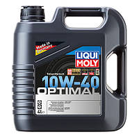 Моторна олива + омивач Liqui Moly Optimal 10W-40 4л (3930) Напівсинтетична