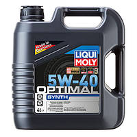 Моторна олива + омивач Liqui Moly Optimal Synth 5W-40 4л (3926) Синтетична