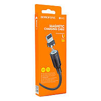Кабель USB Borofone BX41 Amiable magnetic Lightning Цвет Черный