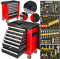 Інструментальний візок з інструментом 7 секції 156 елементів MAX Польща