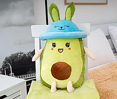 Іграшка подушка плед 3 в 1 Авокадо 50 см