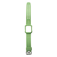 Ремешок для Apple Watch Band Silicone Shine + Protect Case 40/41 mm Цвет Light Green