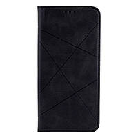 Чехол-книжка Business Leather для Samsung Galaxy A03s Цвет Черный