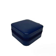 Скринька для прикрас та біжутерії / органайзер синя 10x10x5 8658