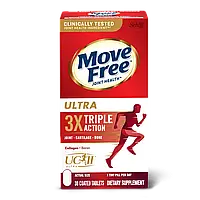 Move Free 3X Ultra Triple Action With Type II Collagen & Boron коллаген с бором 30 шт