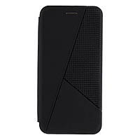 Чехол-книжка кожа Twist для Xiaomi Poco F3 Цвет 1, Black