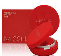 Крем-кушон с бархатным финишем Missha Velvet Finish Cushion SPF50+/PA+++ № 23