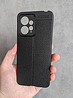 Противоударный чехол для Xiaomi Redmi Note 12 Черный бампер