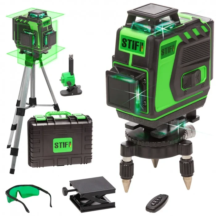 Лазерний рівень 4D Stif Germany BL-16XL (штатив)