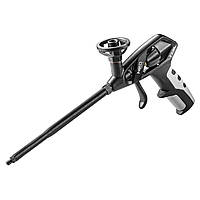 Neo Tools Пистолет для монтажной пены, корпус алюминиевый сплав с тефлоновым покрытием, 332мм Baumar - Время