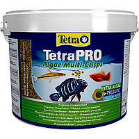 Сухой корм для аквариумных рыб Tetra в чипсах TetraPro Algae 10 л (для травоядных рыб) b