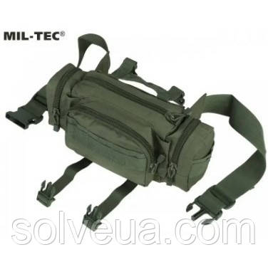 Поясна сумка Mil-Tec - Олива бананка 13510001.solve