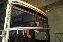 Изготовление и замена лобового стекла на автобусе Van Hool Alizee в Никополе (Украина) 9