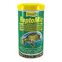 Сухой корм для водоплавающих черепах Tetra в палочках ReptoMin 500 мл b