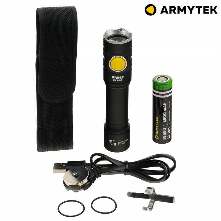 Ліхтар тактичний ARMYTEK Prime C2 PRO V4 Magnet - 2400 люменів