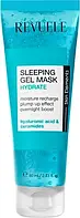 Ночная детокс-маска для лица REVUELE Sleeping Gel Mask Голубая 80 мл