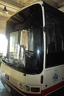 Изготовление и замена лобового стекла на автобусе Van Hool Alizee в Никополе (Украина) 19