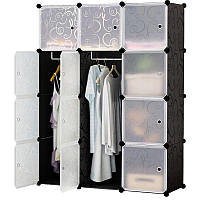 Пластиковый складной шкаф Storage Cube Cabinet МР 312-62 Каркасный шкаф складной переносной