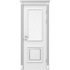 Двері Родос Модель Laura зі склом