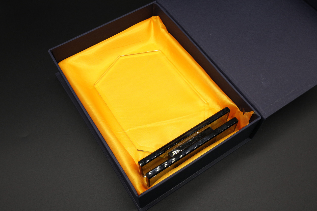 Приз зі скла, висота: 184 мм, фото 1