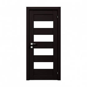 Дверцята Родос MODERN MILANO ПОЛУСТЕКЛО ВЕНГЕ ШОКОЛАДНИЙ