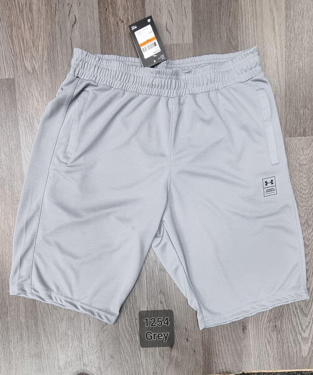 Чоловічі брендові спортивні шорти Under Armour (андер армор), чоловічі повсякденні сірі. Чоловічі шорти, фото 1
