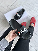 Шлепанцы женские Fila Slippers Black