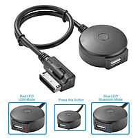 Адаптер Bluetooth USB для VW Audi Q5 A5 A7 R7 S5 Q7 A6 AMI MMI кабель для подключения аудио в авто