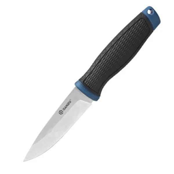 Туристичний ніж Ganzo G806-BL Blue з ножнами