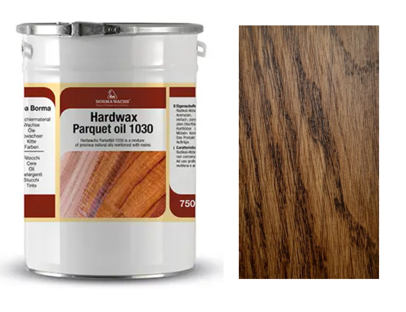 Олія паркетна Parquet Oil 1030 на дубі/ясені (колір-Винтаж), Borma Wachs