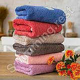 Рушник лицьовий мікрофібра 100*50 см Класик, фото 3