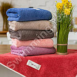 Рушник лицьовий мікрофібра 100*50 см Класик, фото 6