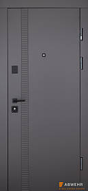 Вхідні двері модель Rail  Колір Кварцит + Рустик Авіньйон