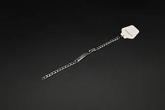 Сталевий браслет під гравіюванням. 21,5см