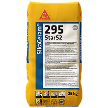 SikaCeram®-295 StarS2 Клей для плитки понад еластичний (C2ES2) 25 кг, Для плитки великих розмірів