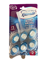 Туалетный блок Kolorado Roll Aroma, Blue Aquatic DUOPACK