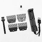 Машинка для стрижки волосся, вусів та бороди, VINTAGE T9 / Акумуляторний триммер для волосся / Машинка для окантування, фото 3