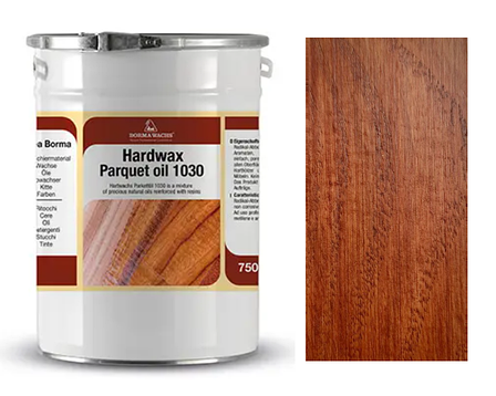 Олія паркетна Parquet Oil 1030 на дубі/ясені (колір-Кармен), Borma Wachs, фото 1