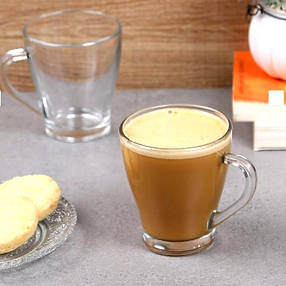 Набір скляних кружок для капучино Luminarc Mahak 280 мл 6 шт (N3076), фото 1