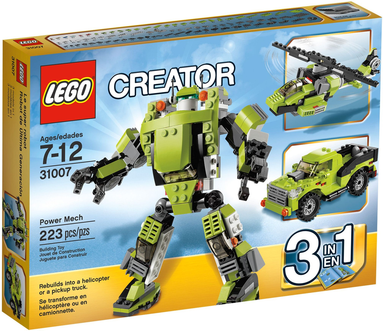 Lego Creator Потужний робот 31007