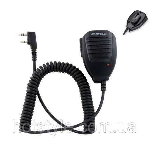 Тангента, мікрофон, маніпулятор для рації BAOFENG KENWOOD HYT WOUXUN TG-01, 103441