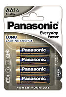 Panasonic Батарейка EVERYDAY POWER щелочная AA блистер, 4 шт. Baumar - Время Экономить