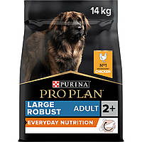 Сухой корм PRO PLAN Large Robust Adult 2+ Everyday Nutrion для собак больших пород, с курицей 14 кг