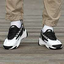 Кросівки Nike Zoom 2K White Black / Найк Зум 2К Білі з Чорним, фото 6