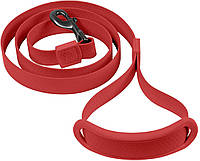 Поводок для собак FIFTHAVE 1.4 метра с петлей для руки (красный)