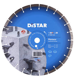 Круг алмазний відрізний Distar 1A1RSS/C3-W 350x3,2/2,2x12x25,4-25 F4 Meteor, фото 1