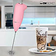 Спінювач молока CLATRONIC  MS 3089 Рожевий, фото 4